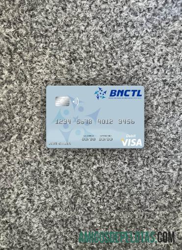 Timor Leste Banco Nacional De Comércio De Timor Leste Visa Debit Card Photolook Front exemplo
